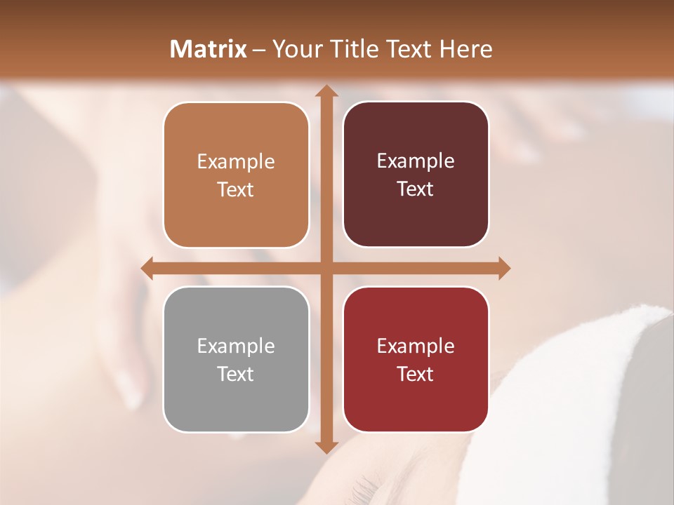 Background Perspective Of Red Roof Clay Tiles PowerPoint Template