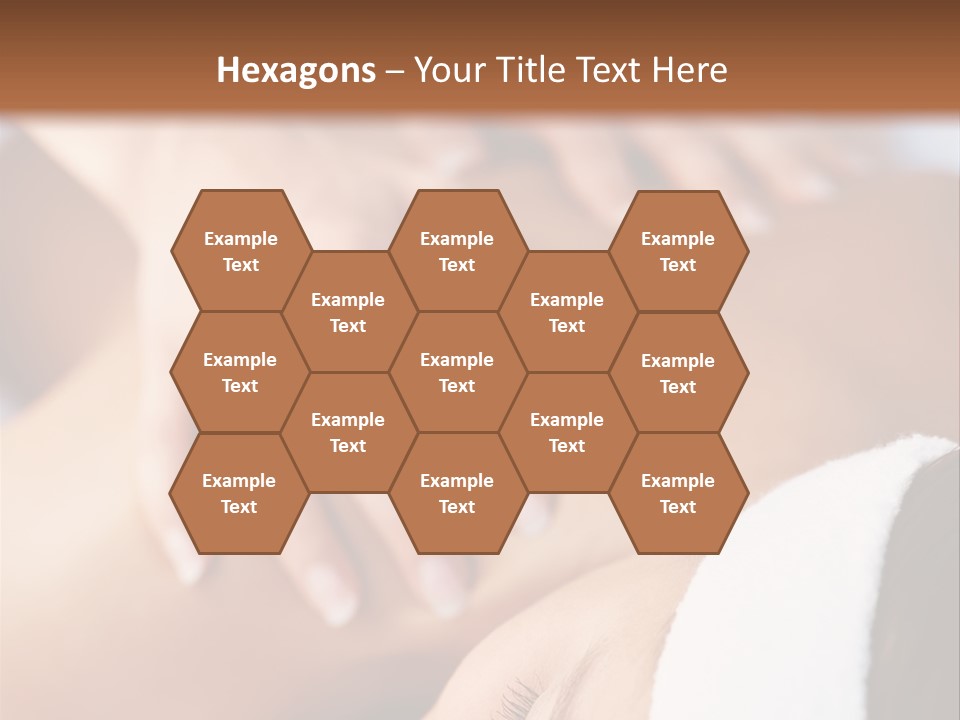 Background Perspective Of Red Roof Clay Tiles PowerPoint Template