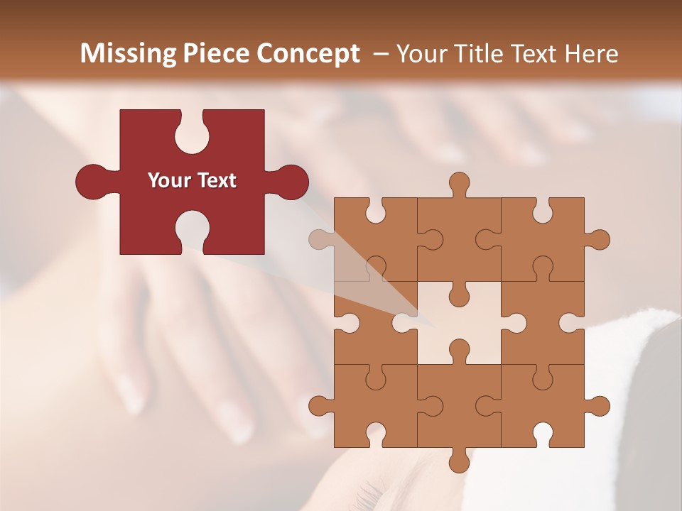 Background Perspective Of Red Roof Clay Tiles PowerPoint Template