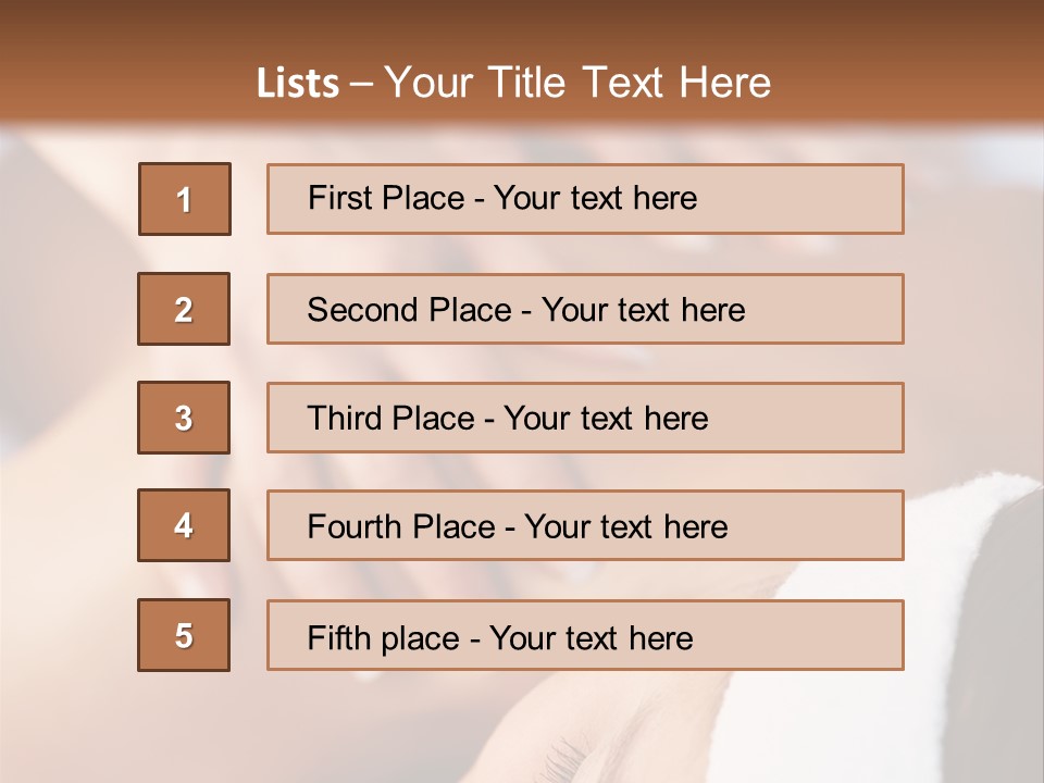Background Perspective Of Red Roof Clay Tiles PowerPoint Template