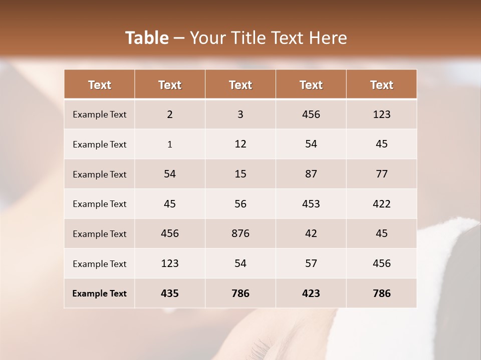 Background Perspective Of Red Roof Clay Tiles PowerPoint Template