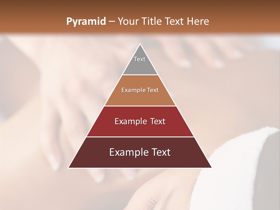 Background Perspective Of Red Roof Clay Tiles PowerPoint Template