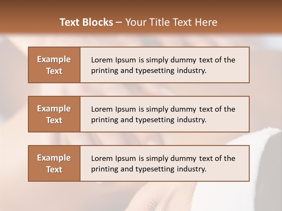 Background Perspective Of Red Roof Clay Tiles PowerPoint Template