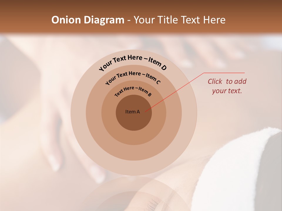 Background Perspective Of Red Roof Clay Tiles PowerPoint Template