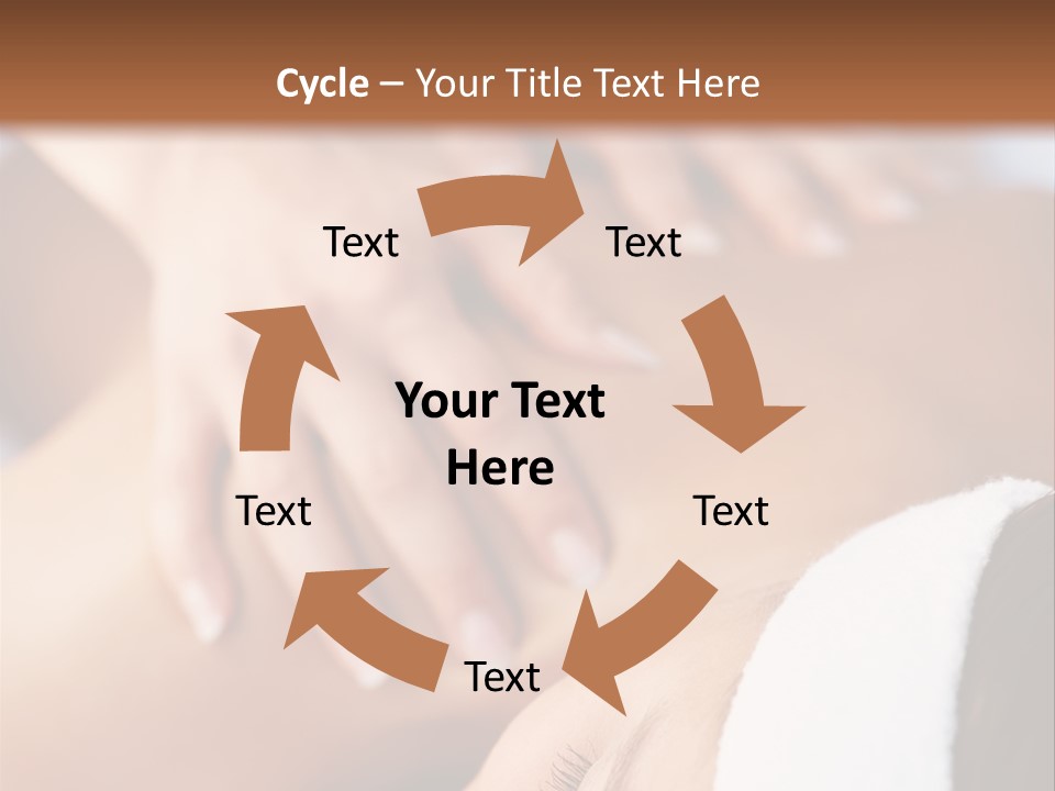 Background Perspective Of Red Roof Clay Tiles PowerPoint Template