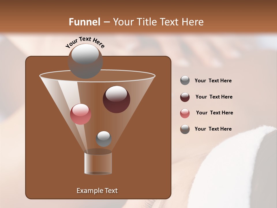 Background Perspective Of Red Roof Clay Tiles PowerPoint Template