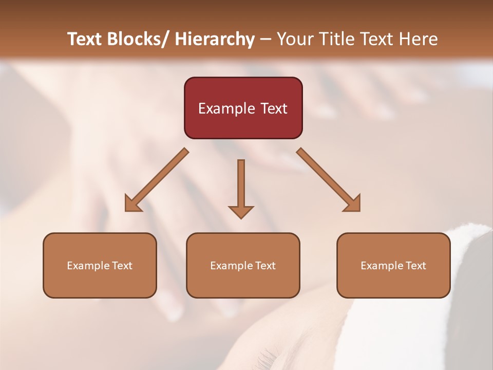 Background Perspective Of Red Roof Clay Tiles PowerPoint Template