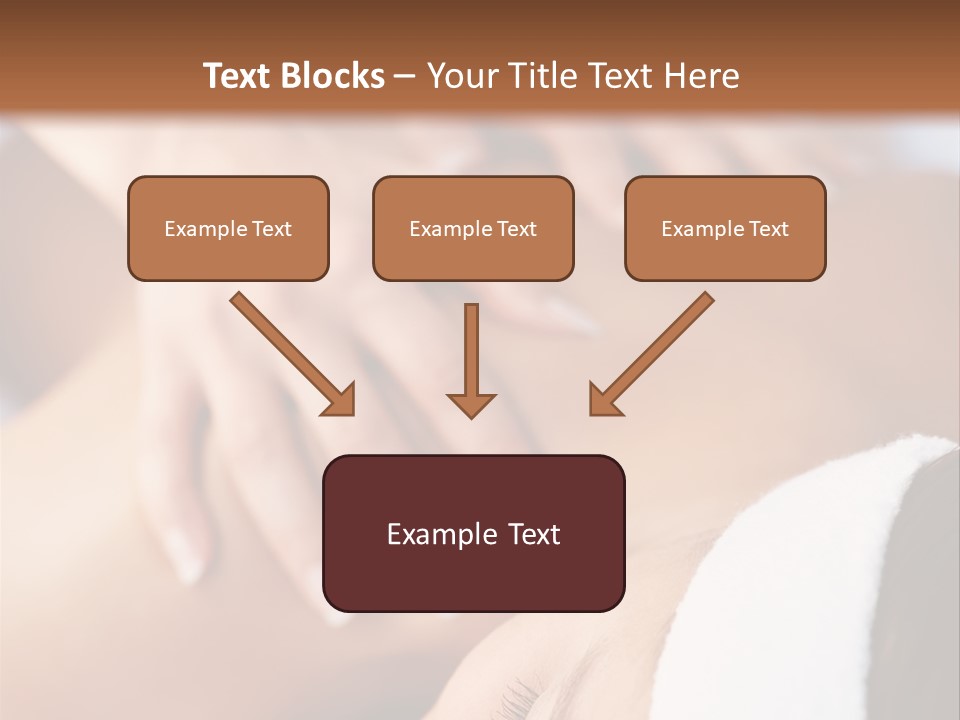 Background Perspective Of Red Roof Clay Tiles PowerPoint Template