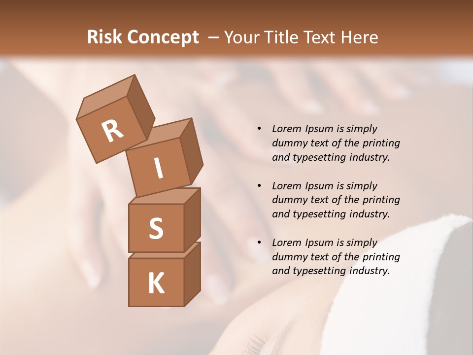 Background Perspective Of Red Roof Clay Tiles PowerPoint Template