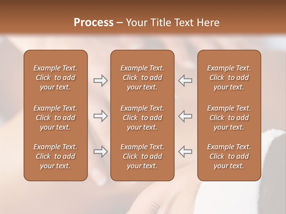 Background Perspective Of Red Roof Clay Tiles PowerPoint Template