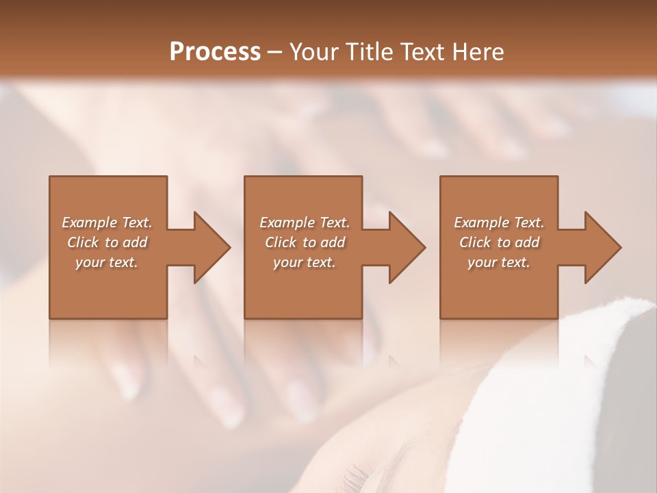 Background Perspective Of Red Roof Clay Tiles PowerPoint Template