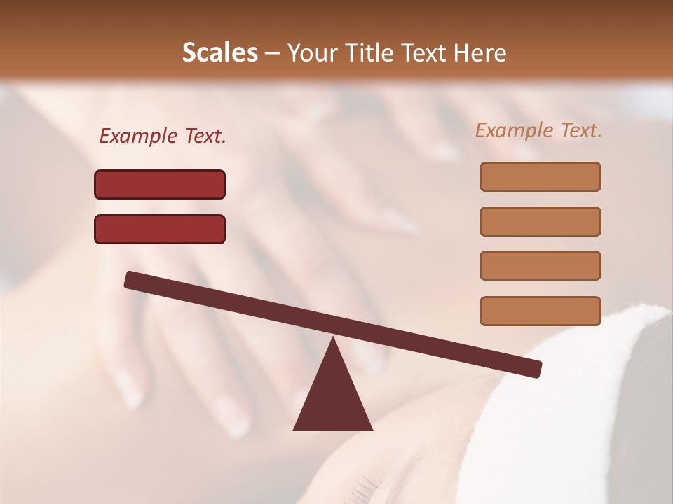 Background Perspective Of Red Roof Clay Tiles PowerPoint Template