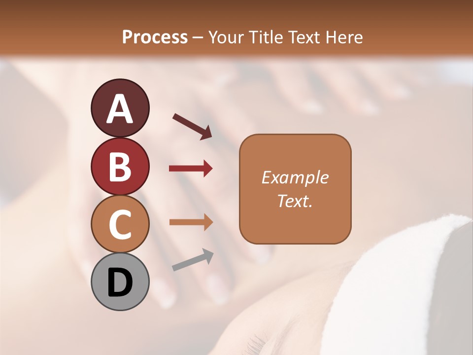 Background Perspective Of Red Roof Clay Tiles PowerPoint Template