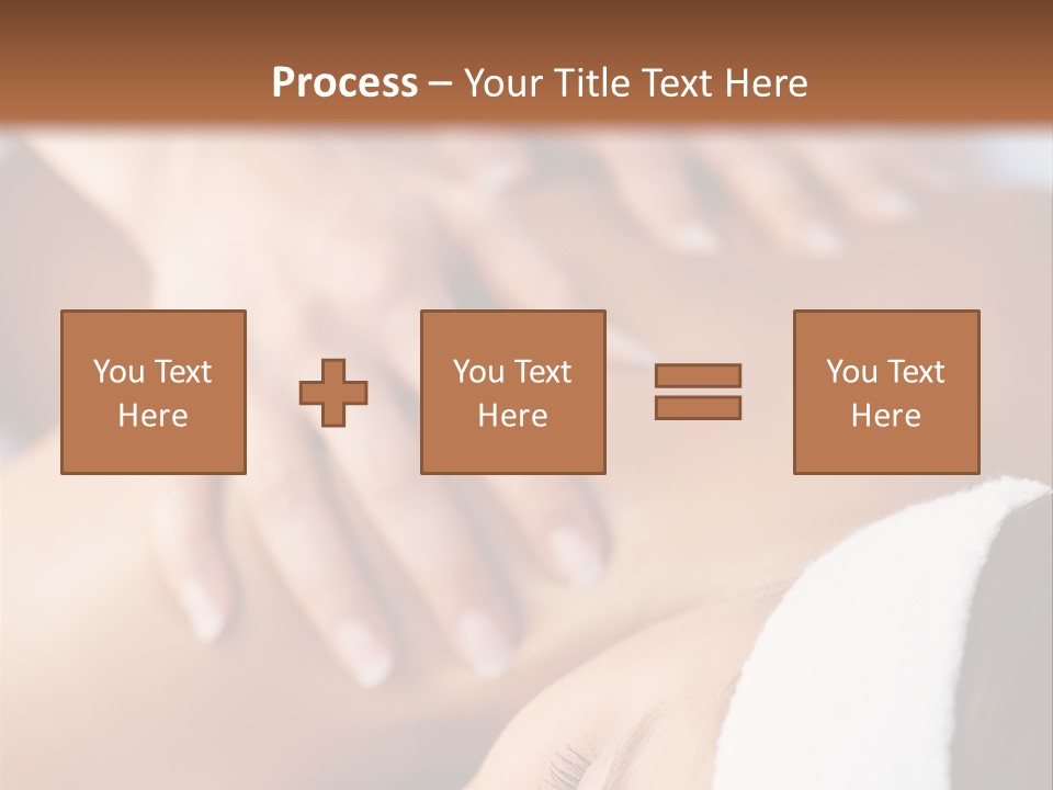 Background Perspective Of Red Roof Clay Tiles PowerPoint Template