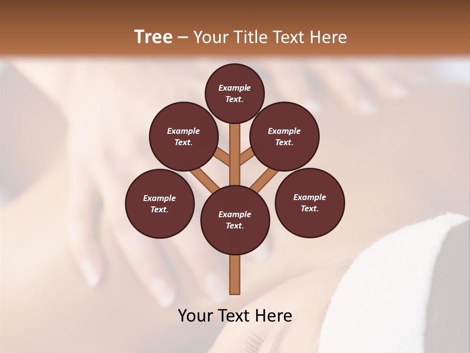 Background Perspective Of Red Roof Clay Tiles PowerPoint Template