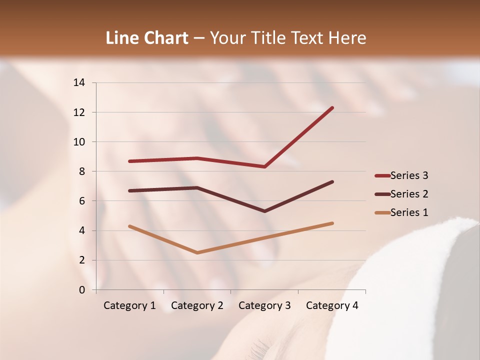 Background Perspective Of Red Roof Clay Tiles PowerPoint Template