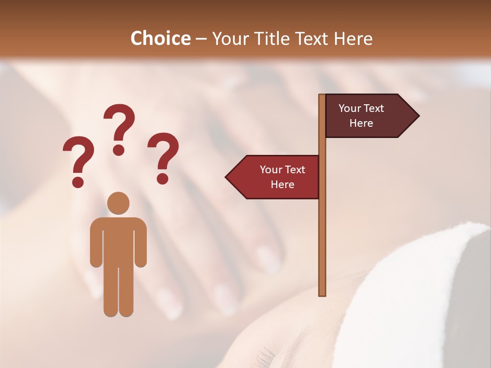 Background Perspective Of Red Roof Clay Tiles PowerPoint Template