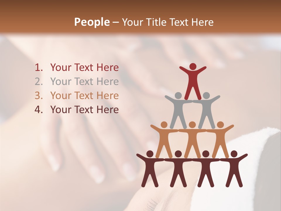 Background Perspective Of Red Roof Clay Tiles PowerPoint Template