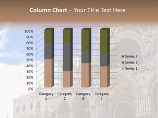 View Of Saint Mark Cathedral In Venice, Italy PowerPoint Template