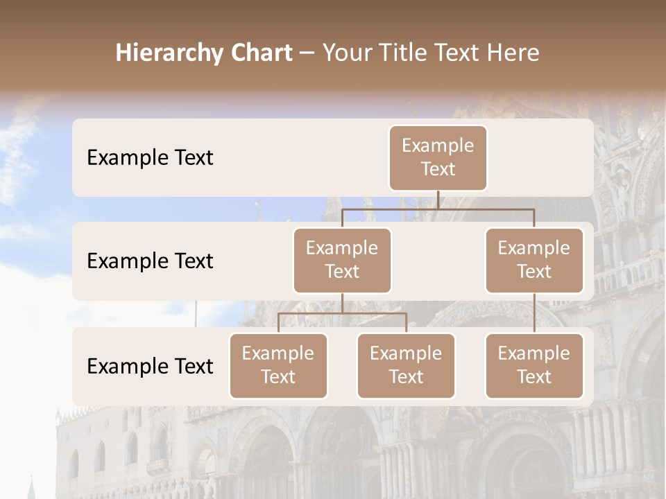 View Of Saint Mark Cathedral In Venice, Italy PowerPoint Template