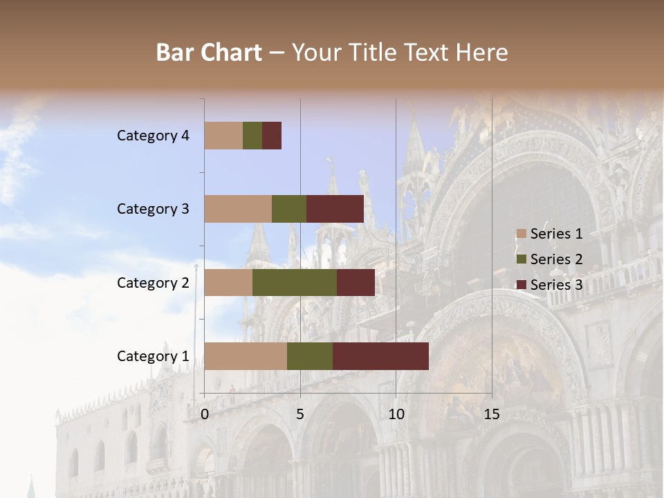View Of Saint Mark Cathedral In Venice, Italy PowerPoint Template