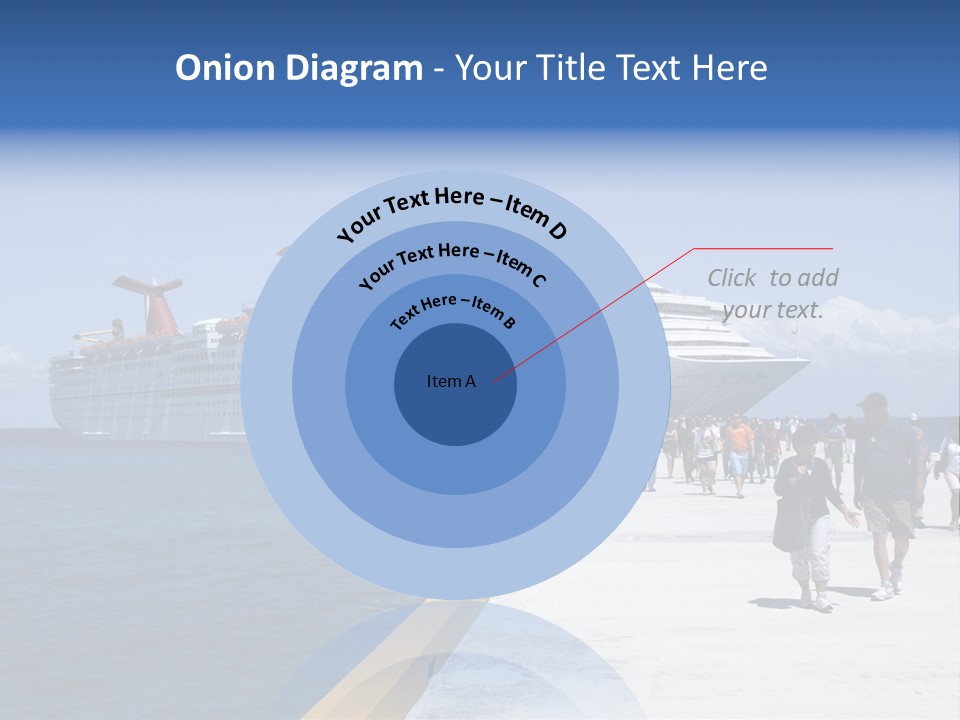 Cozumel, Mexico - March 23 : Carnival Cruise Line Ships Dock At The Harbor March 23, 2009 In Cozumel, Mexico. PowerPoint Template