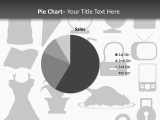 Silhouettes Web Icons PowerPoint Template