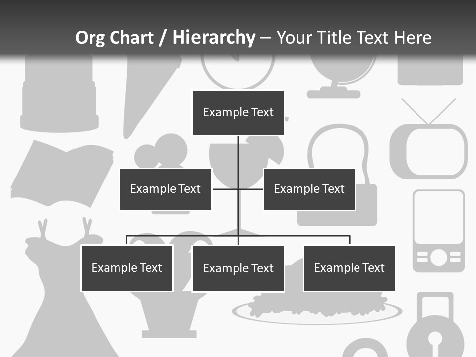 Silhouettes Web Icons PowerPoint Template