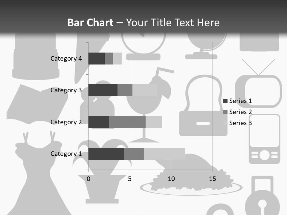 Silhouettes Web Icons PowerPoint Template