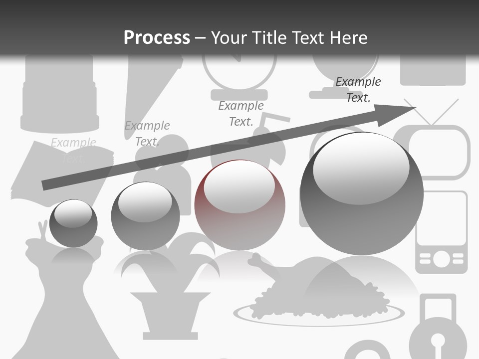Silhouettes Web Icons PowerPoint Template