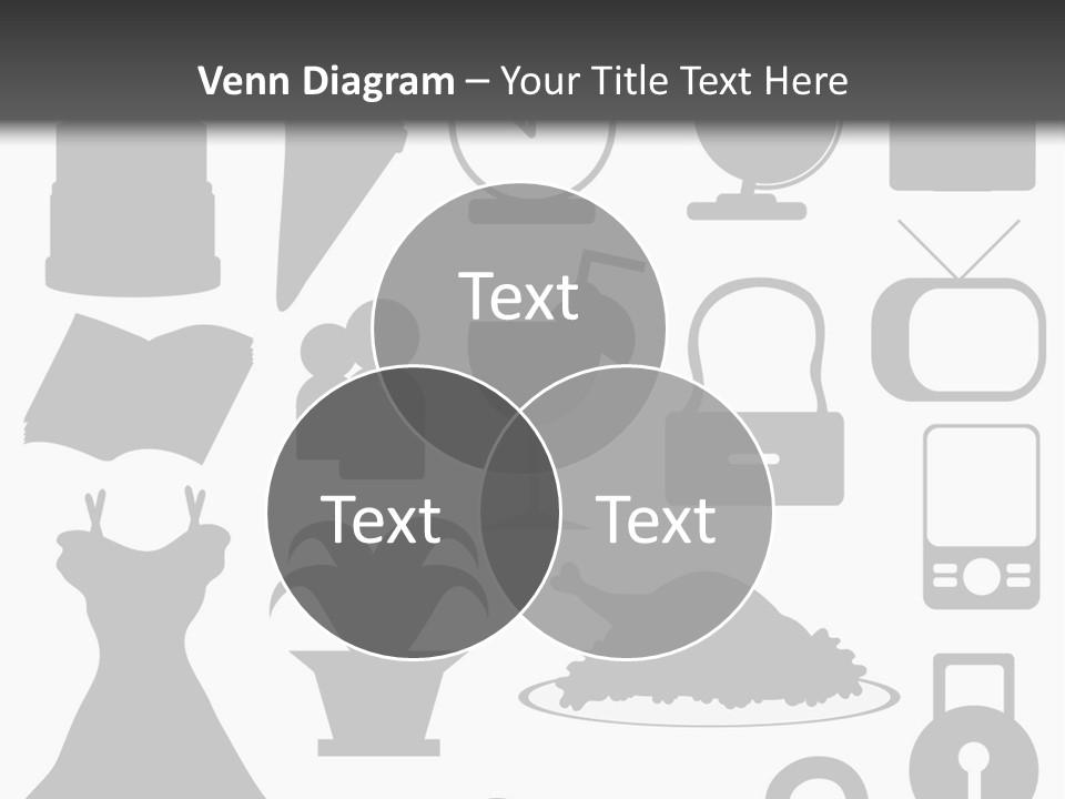 Silhouettes Web Icons PowerPoint Template