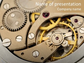 Clockwork PowerPoint Template