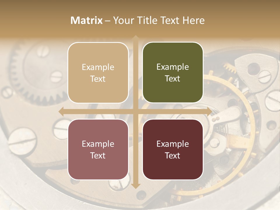 Clockwork PowerPoint Template