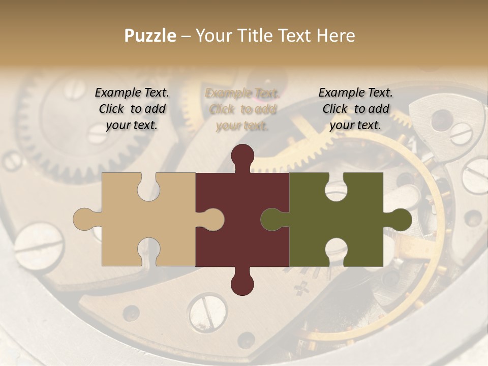 Clockwork PowerPoint Template