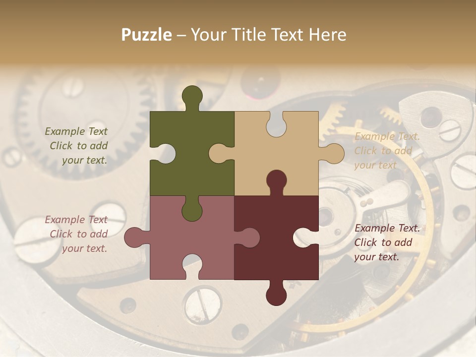 Clockwork PowerPoint Template