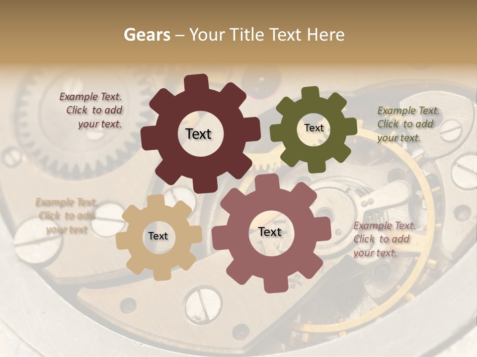 Clockwork PowerPoint Template