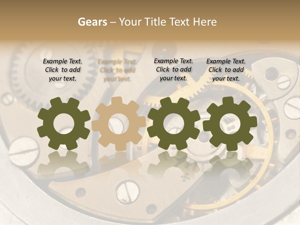 Clockwork PowerPoint Template