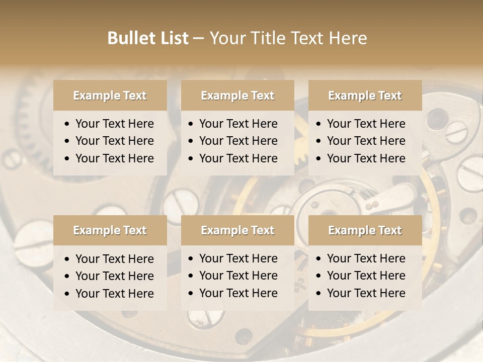 Clockwork PowerPoint Template