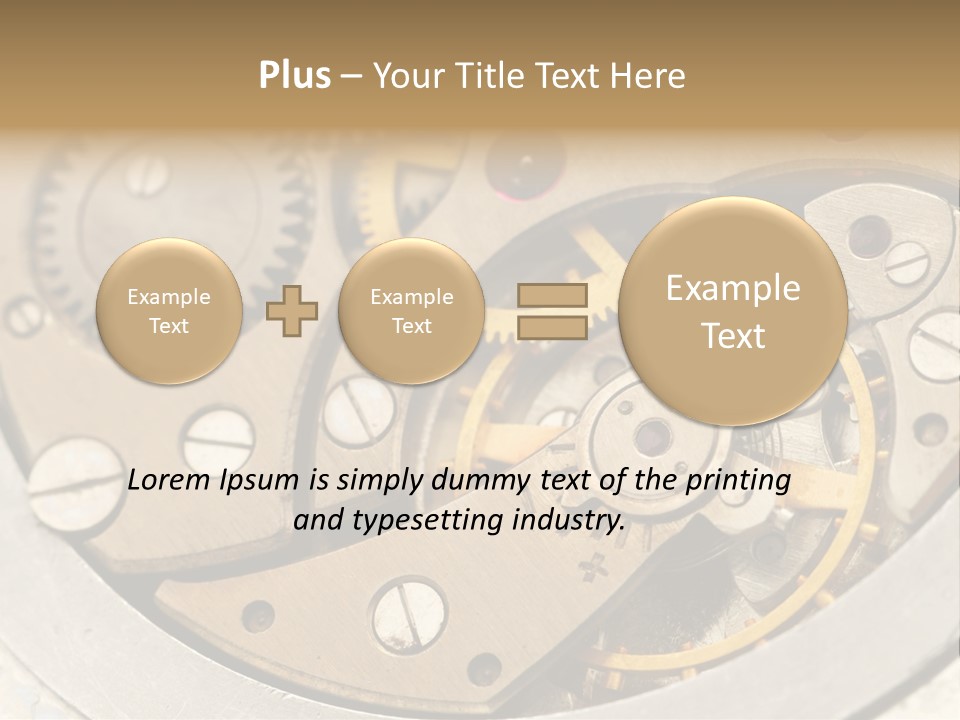 Clockwork PowerPoint Template