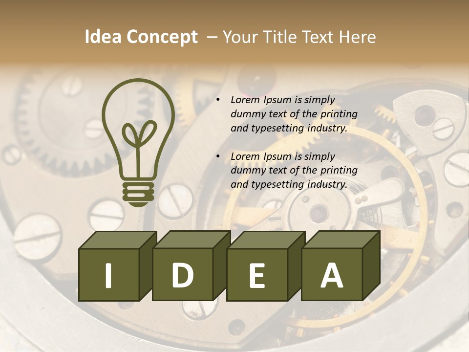 Clockwork PowerPoint Template