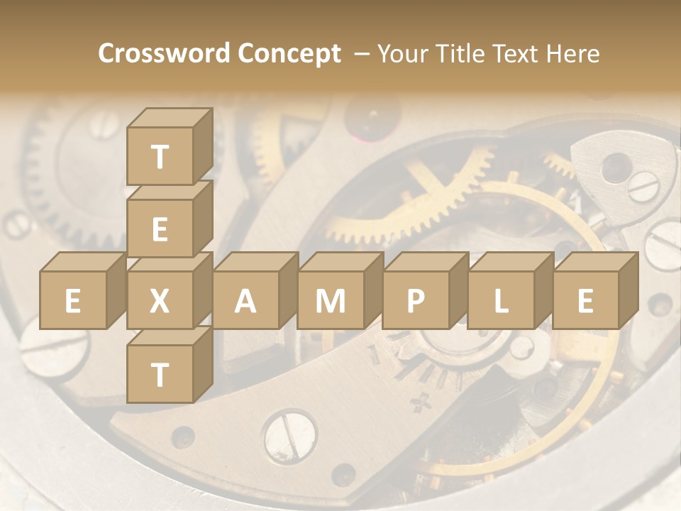 Clockwork PowerPoint Template
