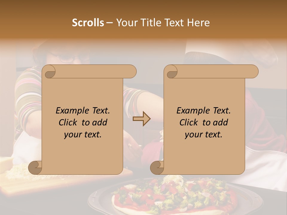 Two Teenagers Having An Intimate Moment, With A Graffiti Background PowerPoint Template