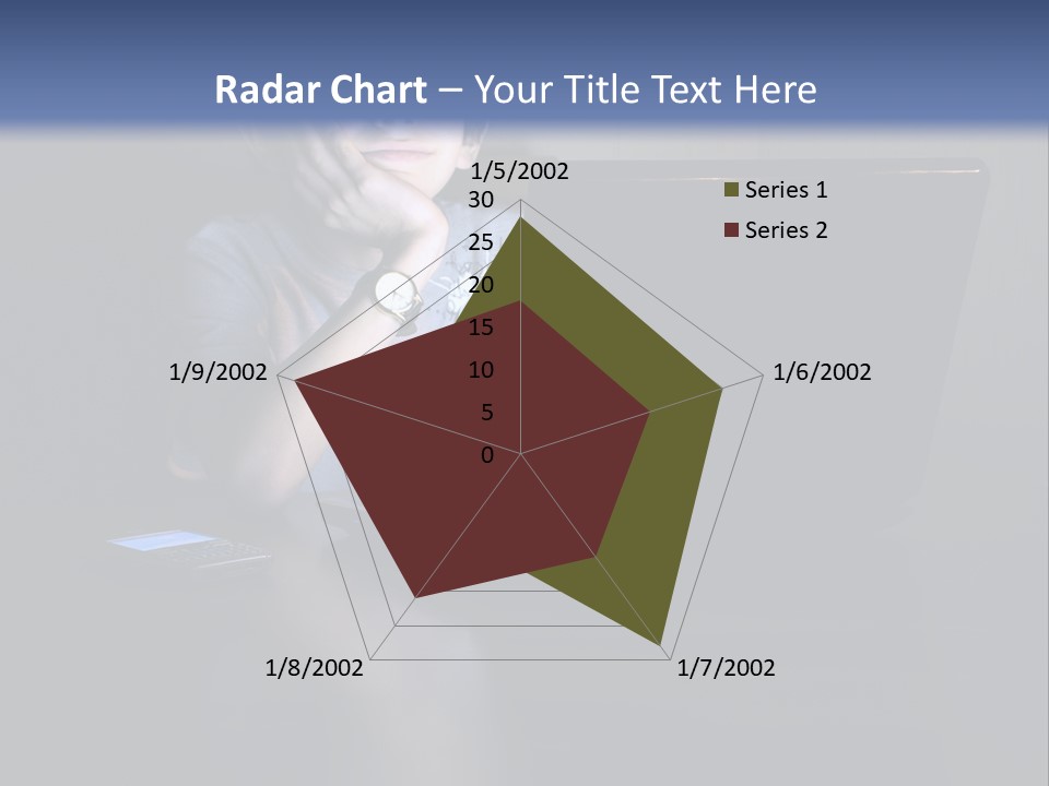 Funny Smiling Boy Spending Time With Notebook PowerPoint Template