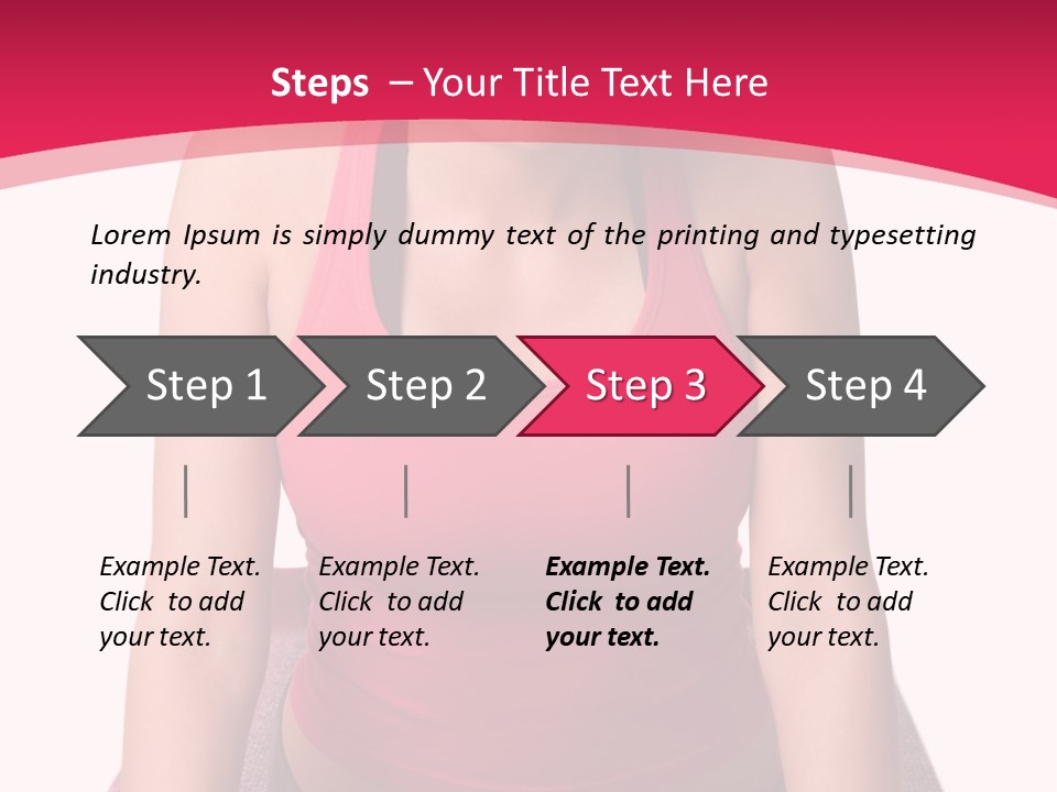 Fitness Woman PowerPoint Template