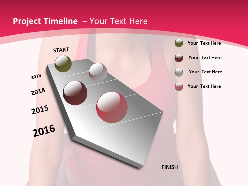 Fitness Woman PowerPoint Template
