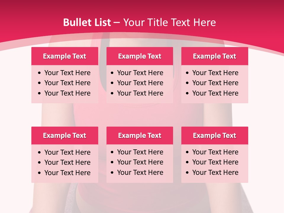 Fitness Woman PowerPoint Template