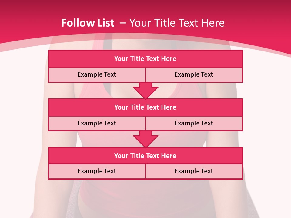 Fitness Woman PowerPoint Template