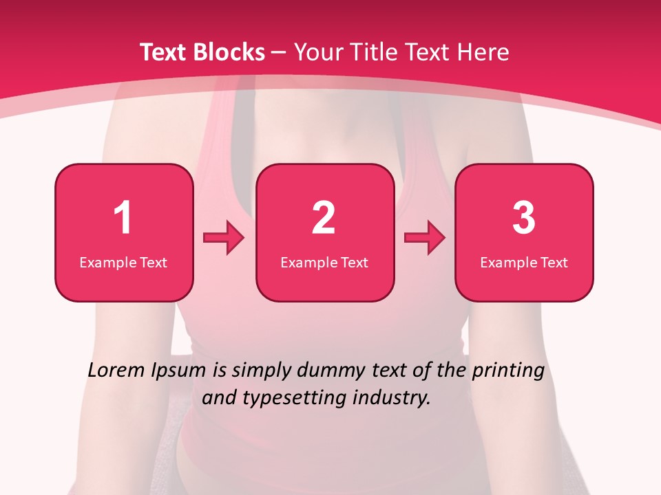 Fitness Woman PowerPoint Template