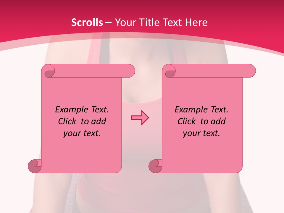 Fitness Woman PowerPoint Template