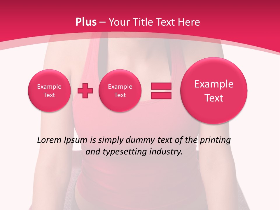 Fitness Woman PowerPoint Template
